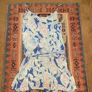 Lilly Pulitzer size XL silk romper